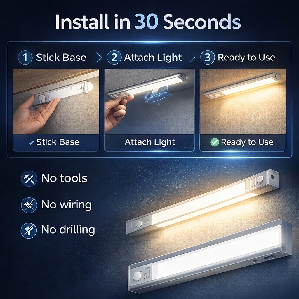 Joogler Night Sense Motion Sensor Light