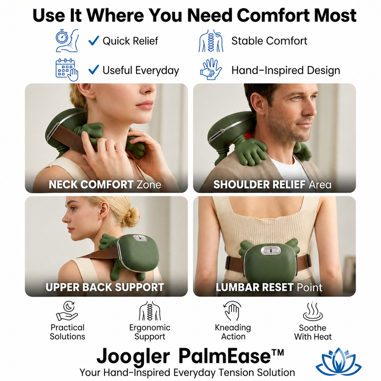 Joogler PalmEase  Neck & Shoulder Massager