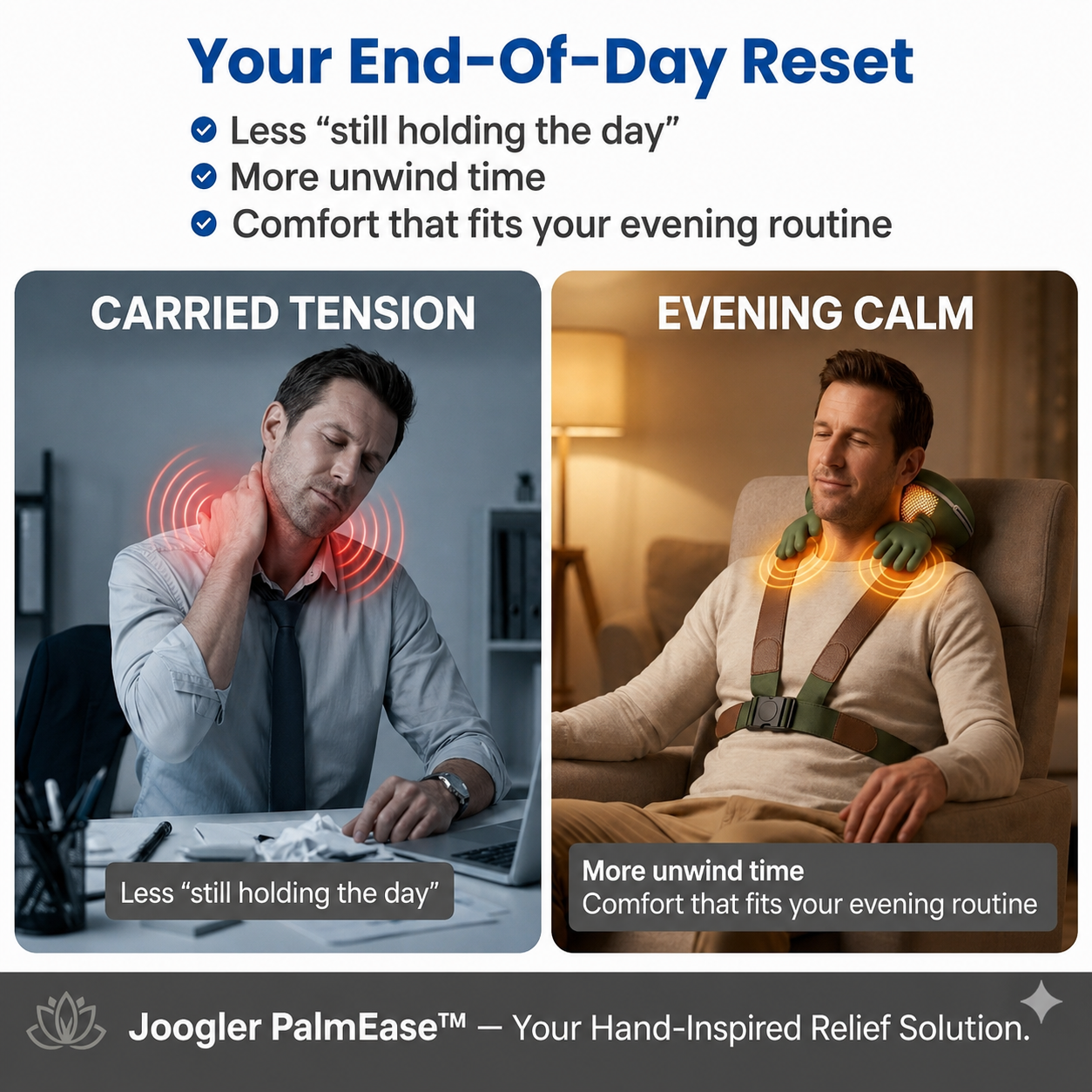 Joogler PalmEase  Neck & Shoulder Massager