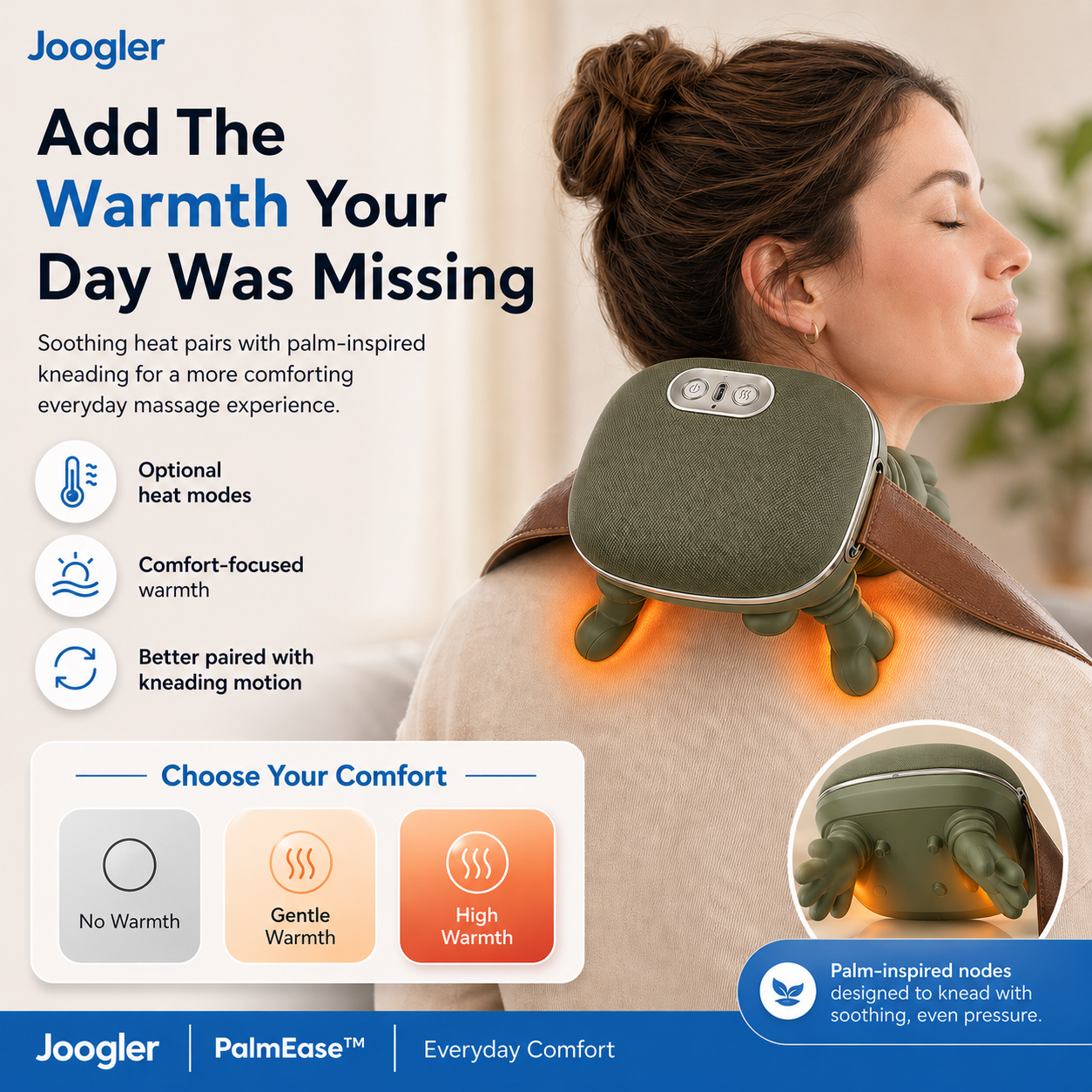 Joogler PalmEase  Neck & Shoulder Massager